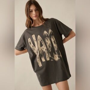 Y’all oversized tee with LL boots! So cute and clever. NWT
